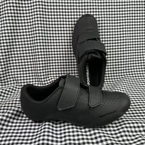 Bontrager NWOB Solstice Road Cycling Cycle Shoes All Black Men's Size 8 / EU 41